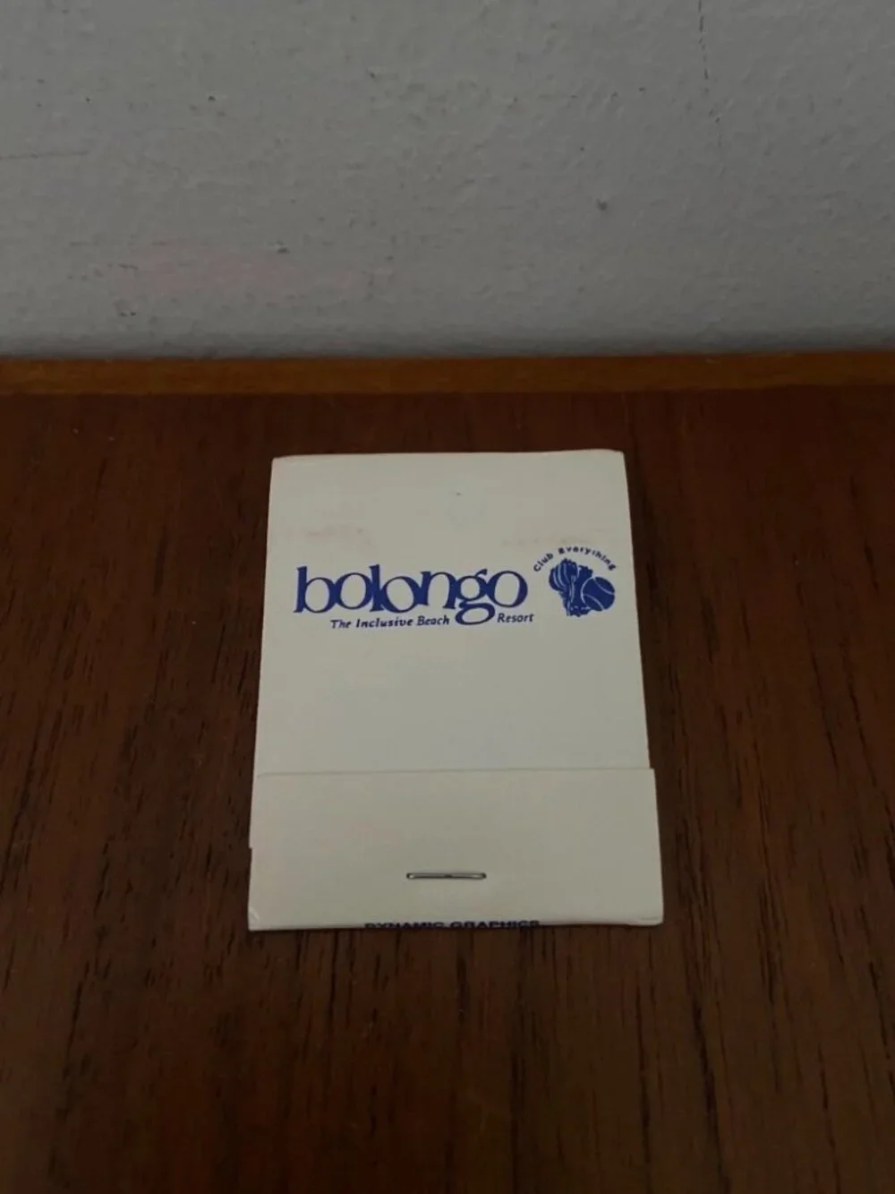 Vintage Bolongo Bay Beach Resort St. Thomas Virgin Islands Matchbook Matches NEW